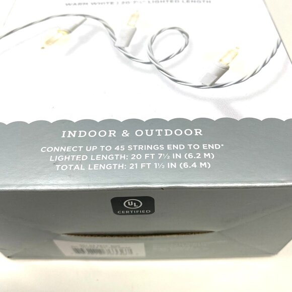 Target 100ct LED Smooth Mini Christmas String Lights Wondershop™ Indoor Outdoor - Picture 7 of 10